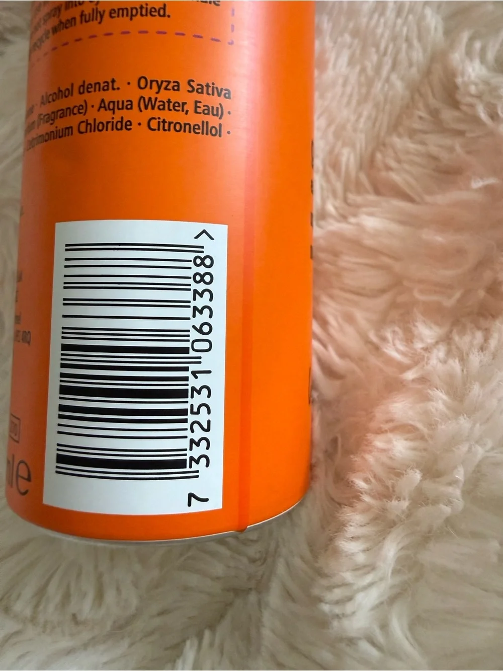 got2b dry shampoo- grapefruit and amber